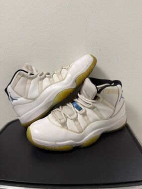 Nike Air Jordan 11 Retro High Legend Blue 2014 378037-117 Men US Size 10.5